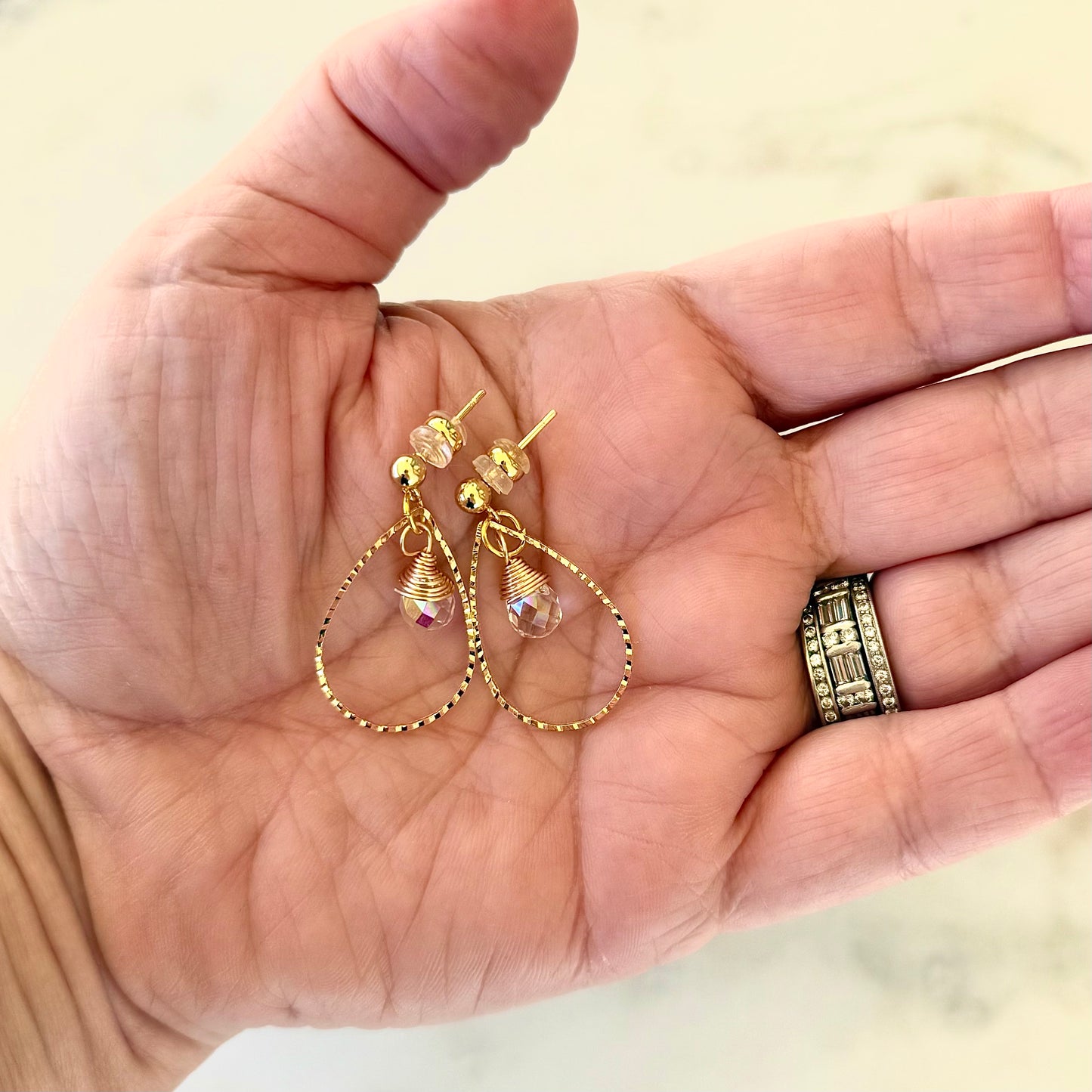 CHEERS earrings - crystal