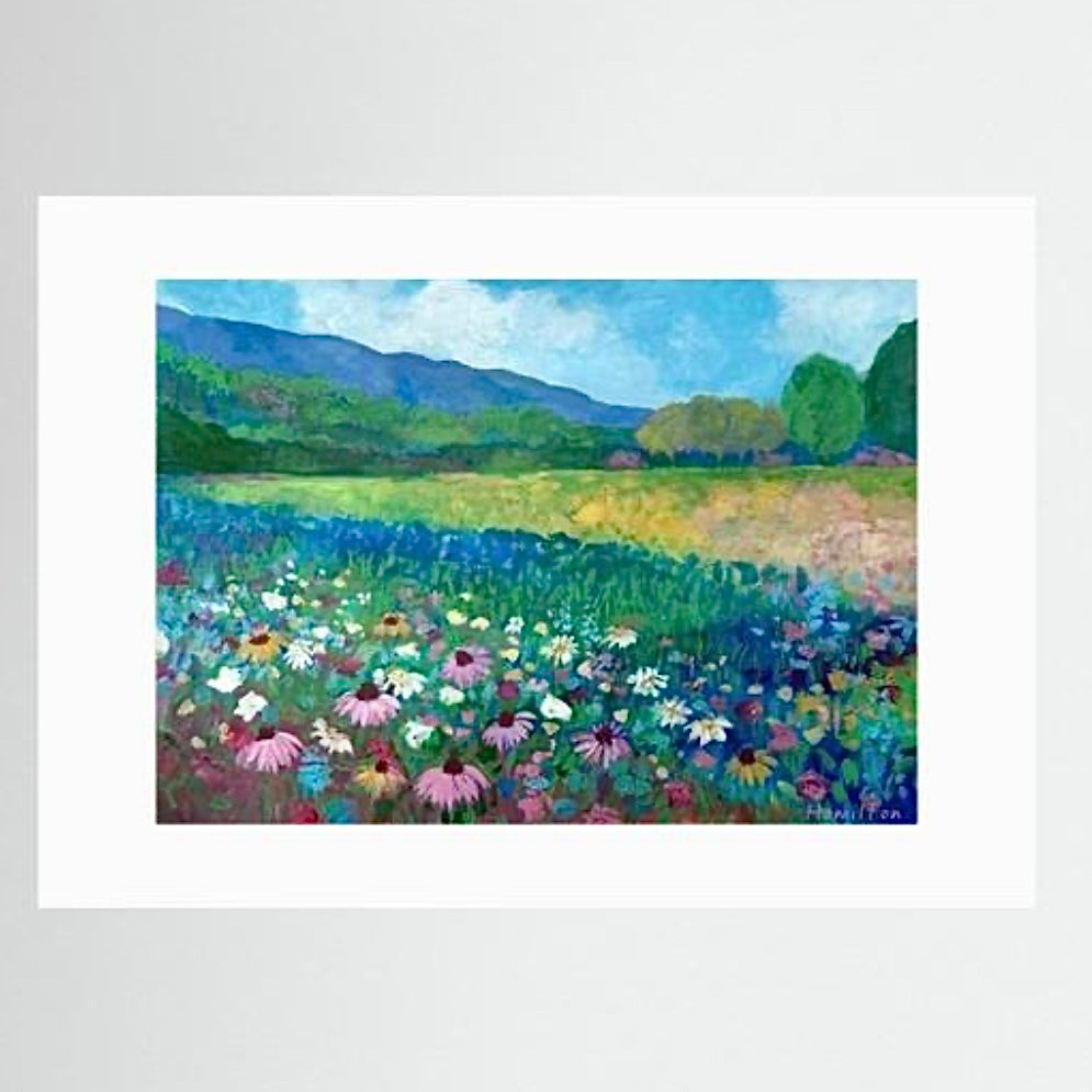 The Meadow Knew My Name - Paper Print