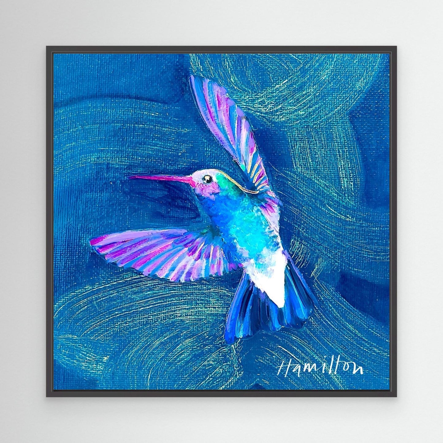 A Sweet Visitor - Canvas Print