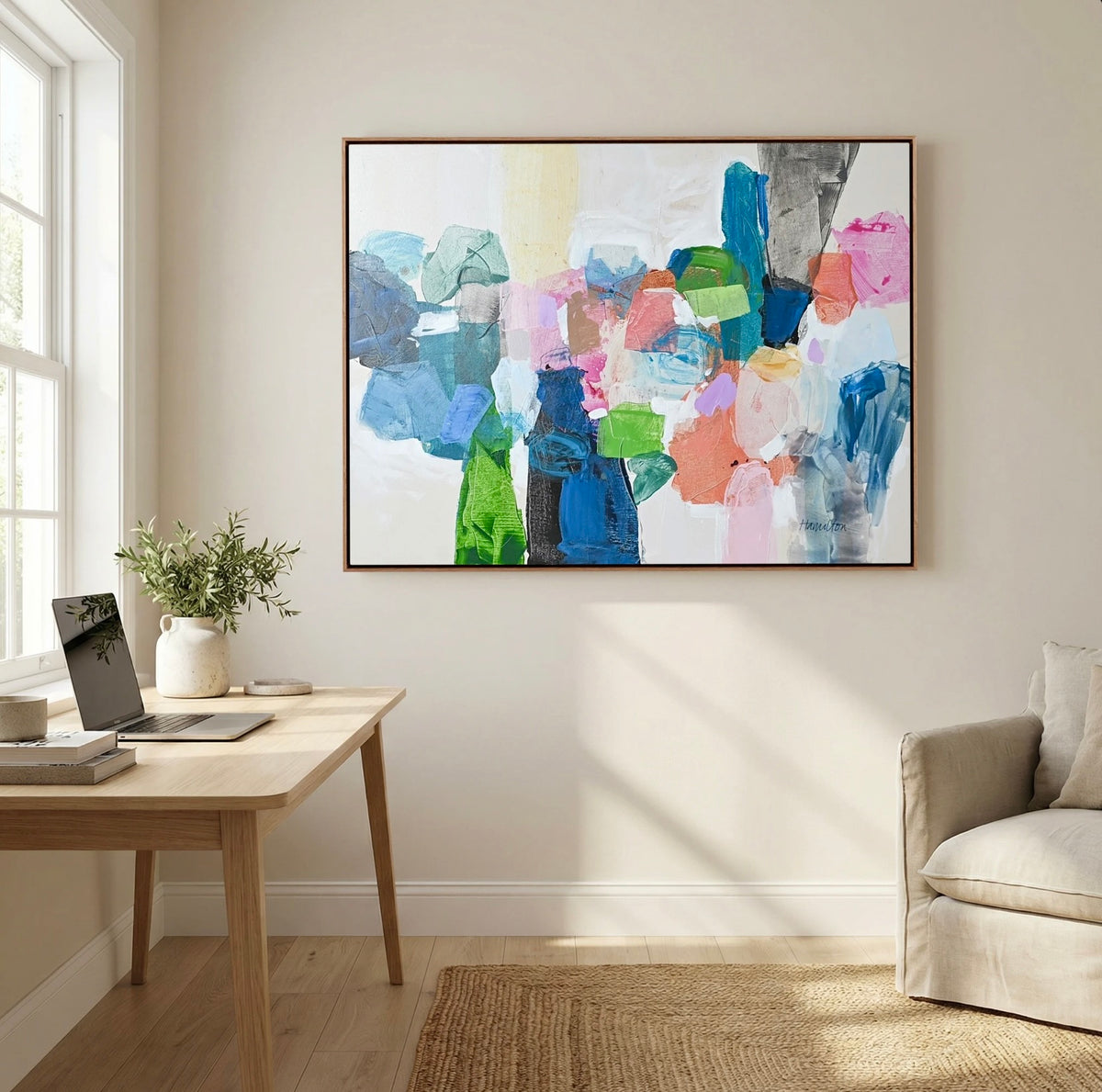 Together In Song - Original Painting