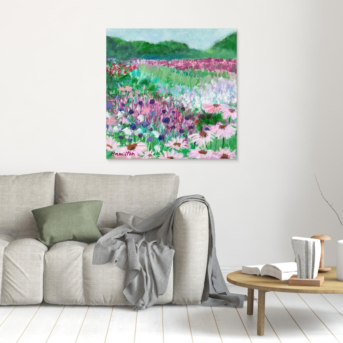In the Quiet, I Grew - Stretched Canvas Print