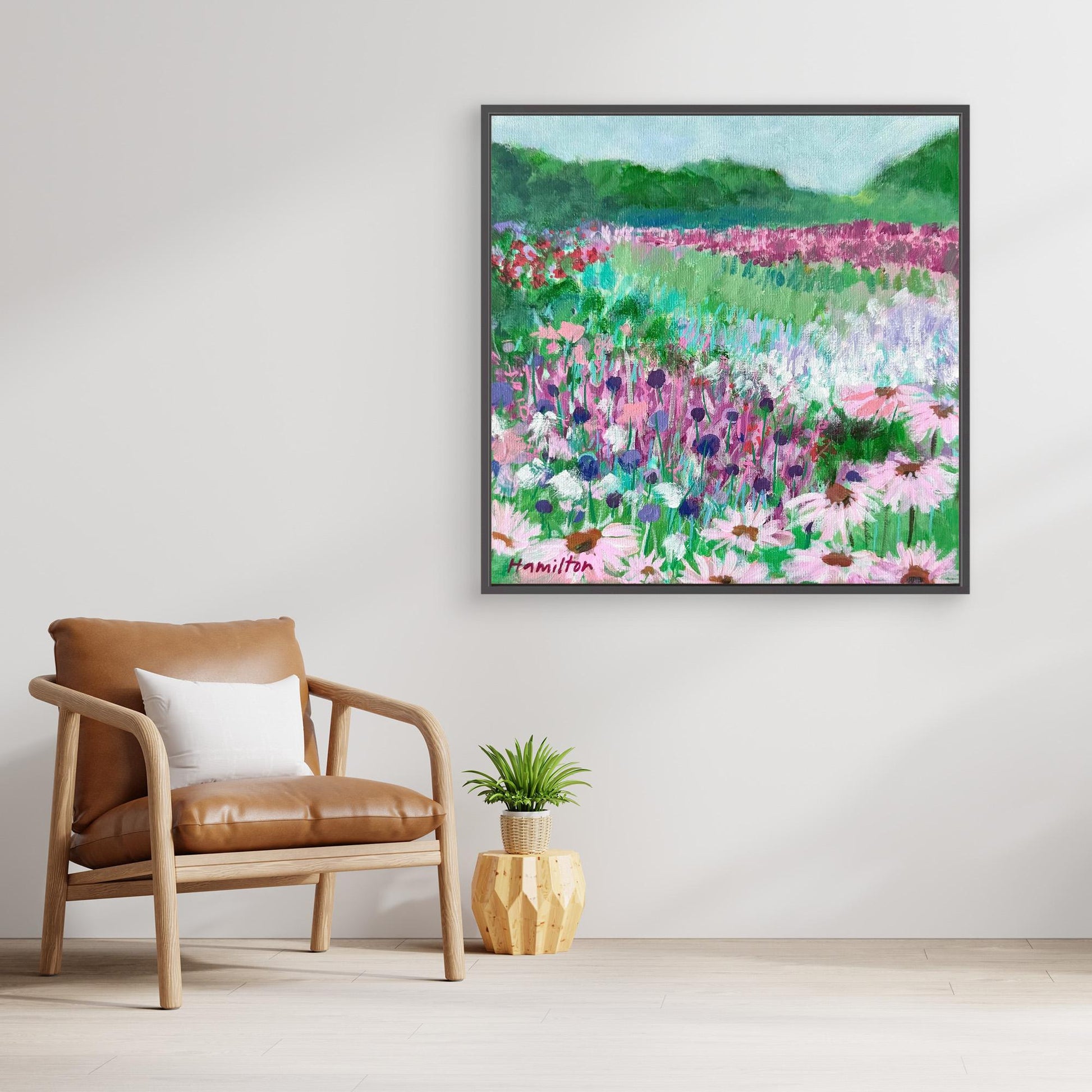 In the Quiet, I Grew - Stretched Canvas Print