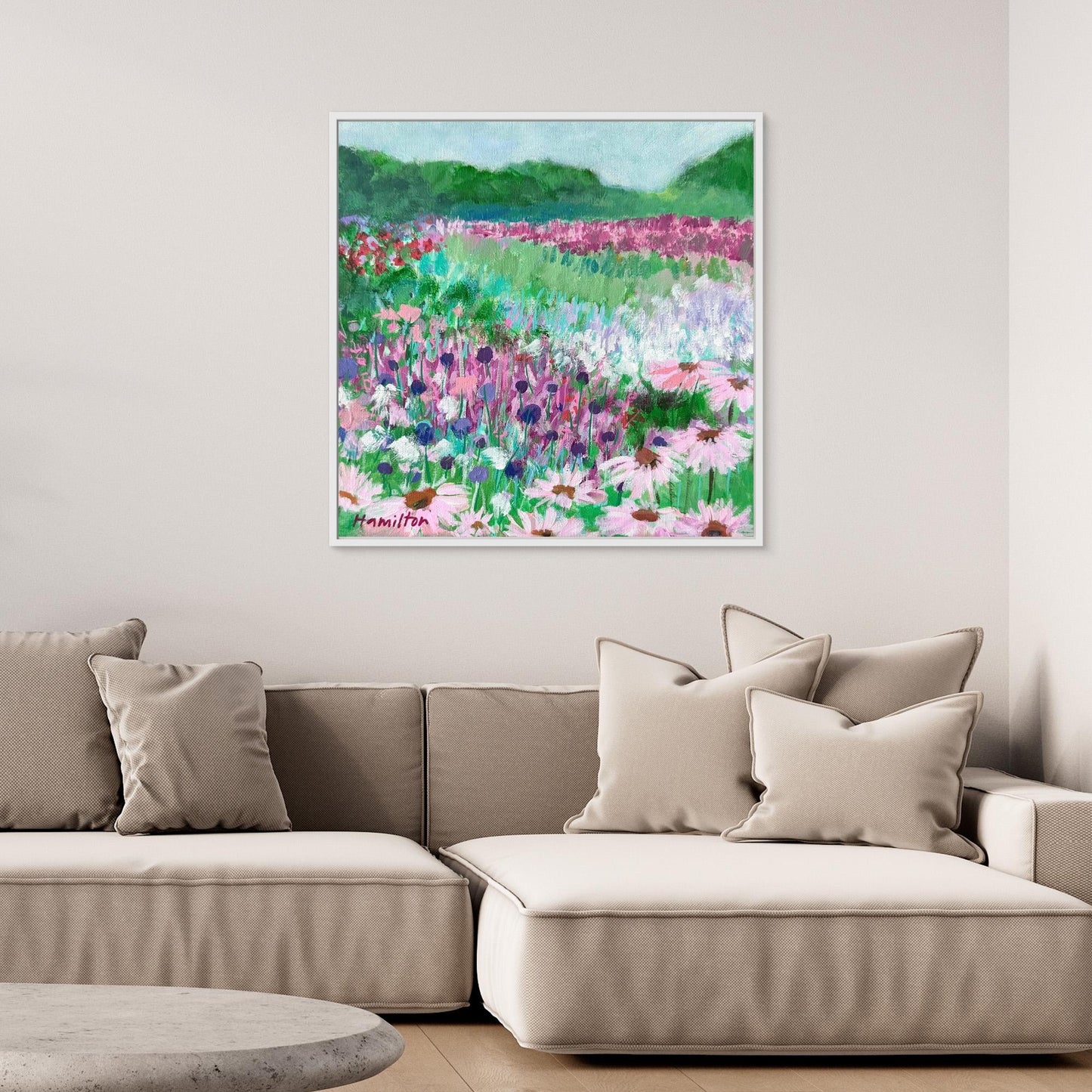 In the Quiet, I Grew - Stretched Canvas Print