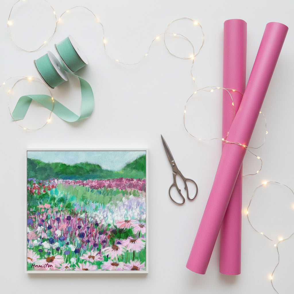 In the Quiet, I Grew - Stretched Canvas Print