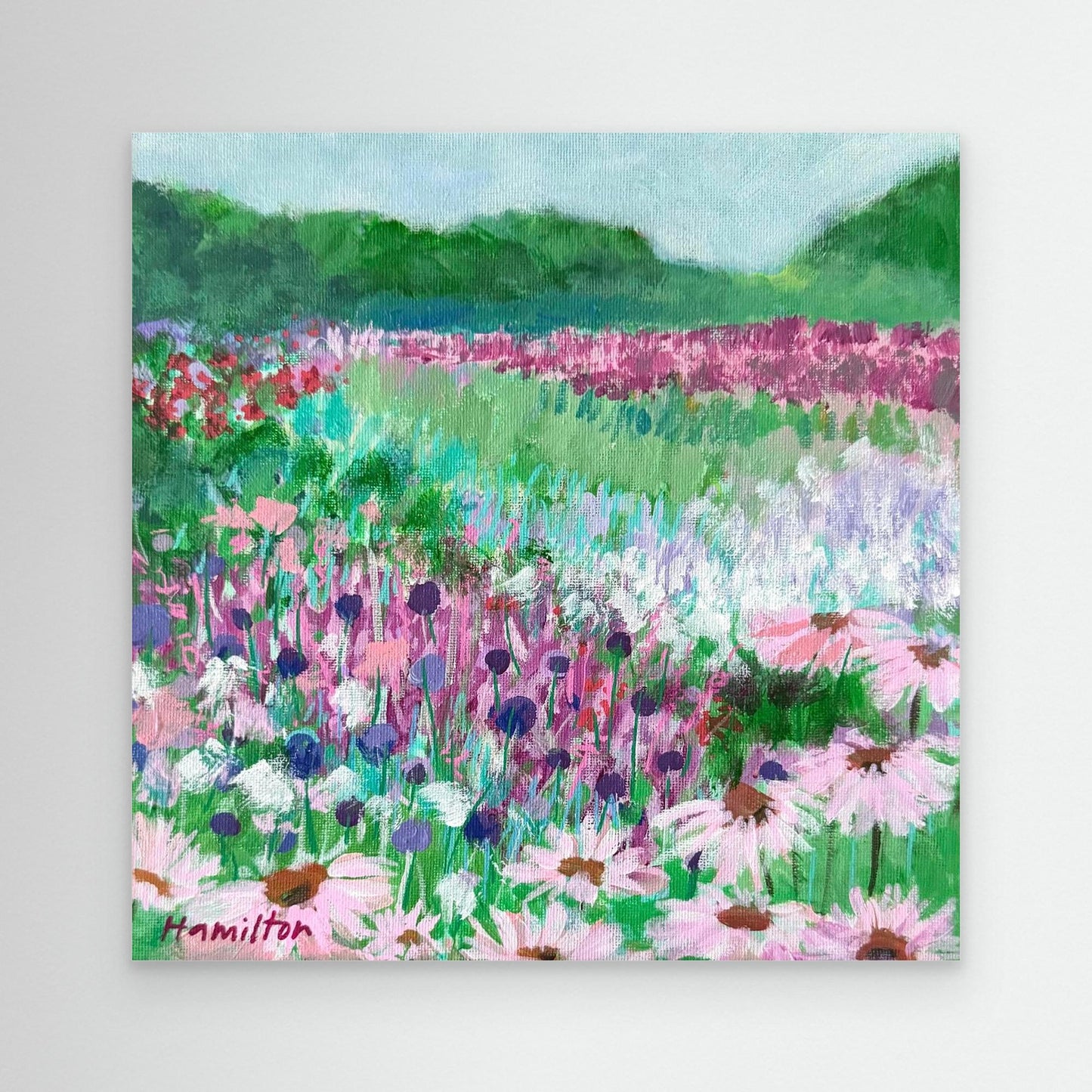 In the Quiet, I Grew - Stretched Canvas Print