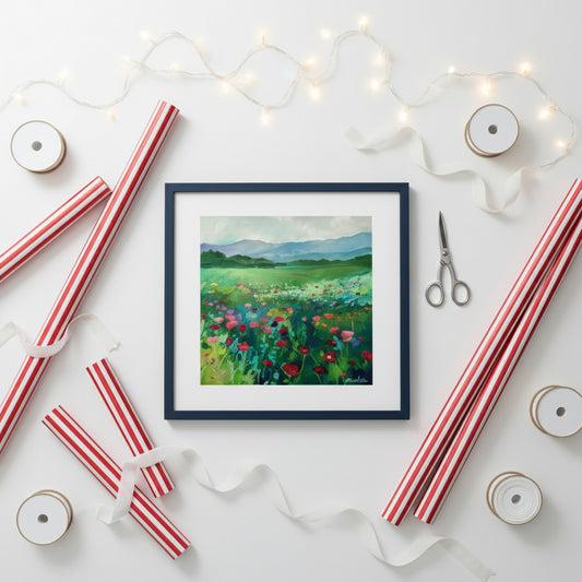 The Poppies Asked Me to Dance Print