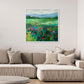 The Poppies Asked Me to Dance - Stretched Canvas Print