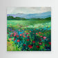 The Poppies Asked Me to Dance - Stretched Canvas Print