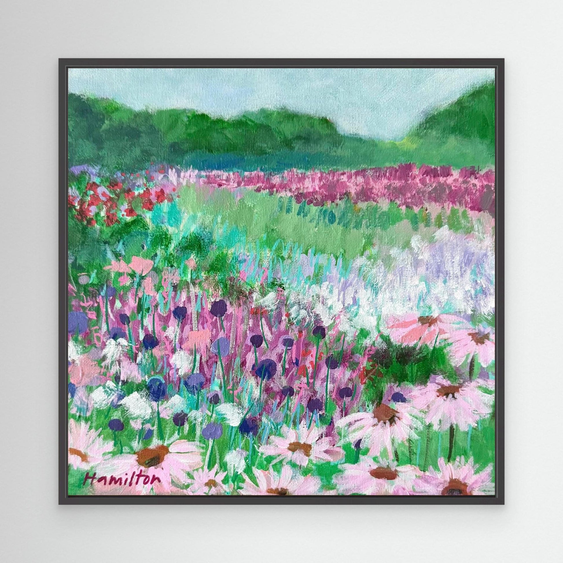 In the Quiet, I Grew - Stretched Canvas Print