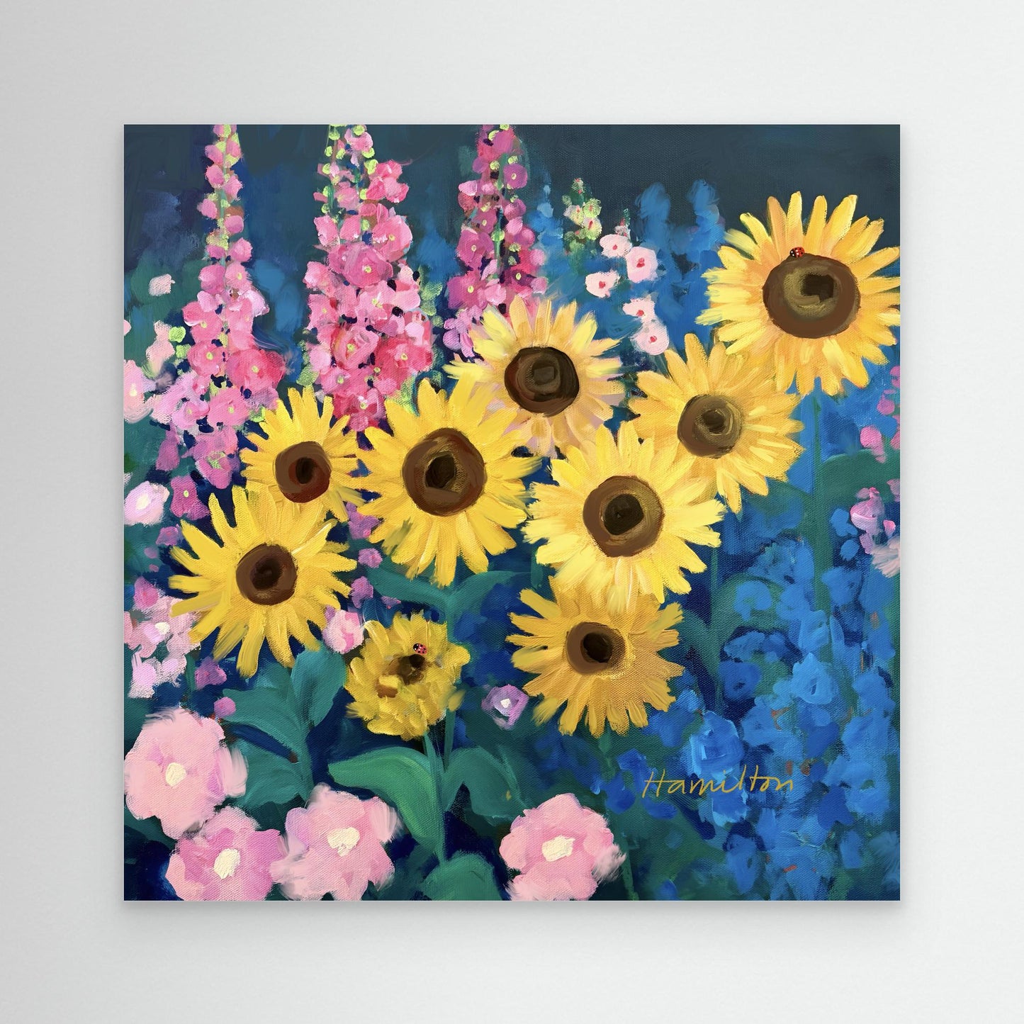 Sun-Spoken Prayers - Canvas Print