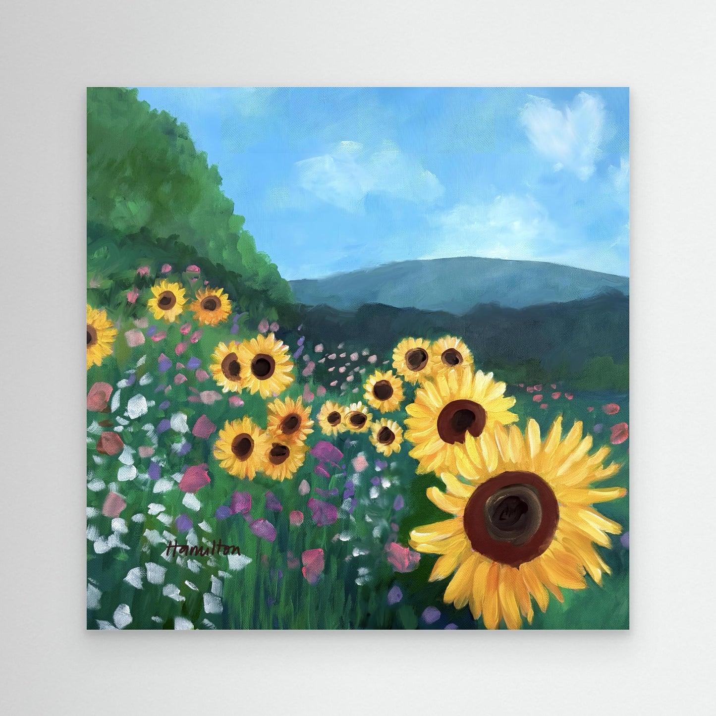 The Shape of Joy - Canvas Print