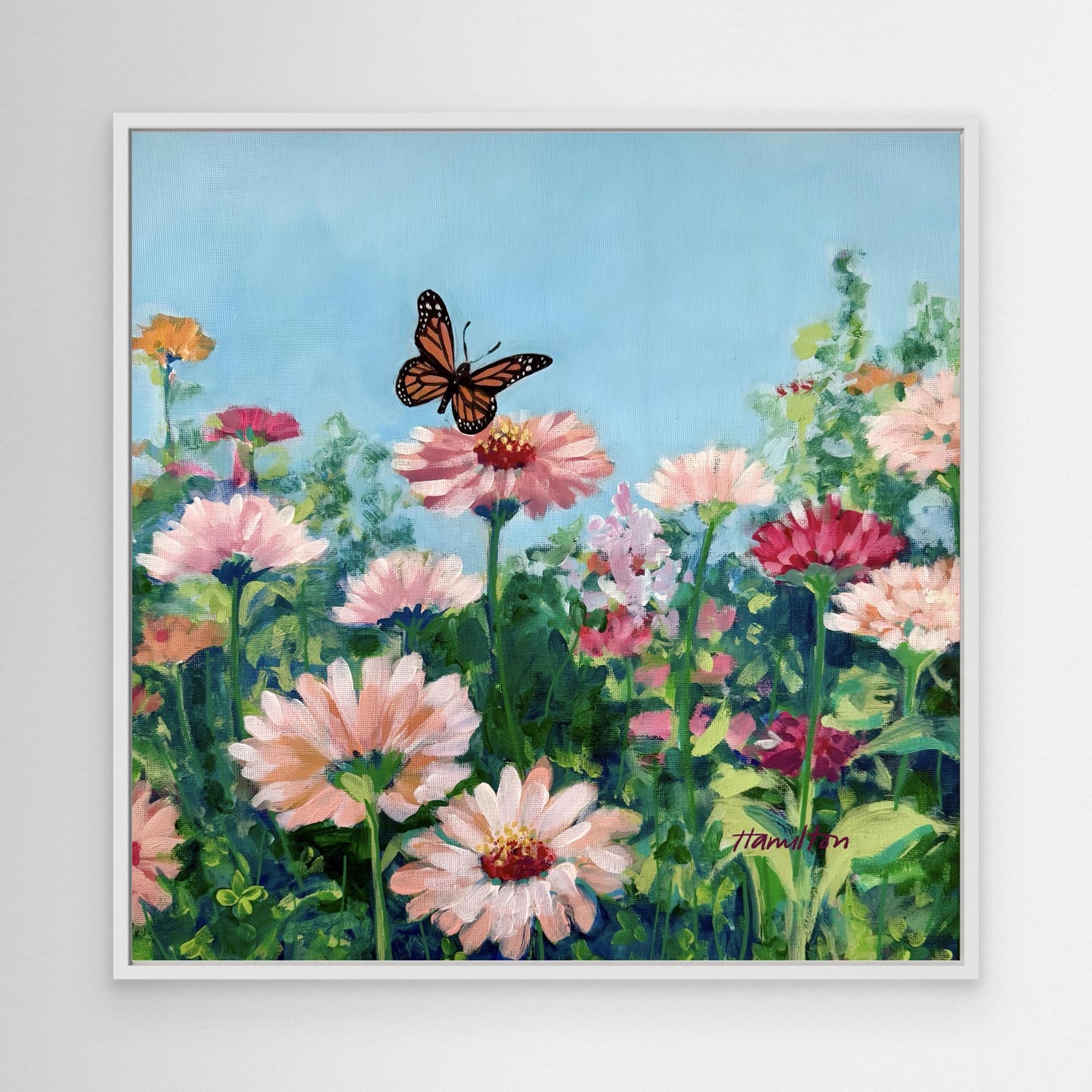 A Wish Took Flight - Canvas Print