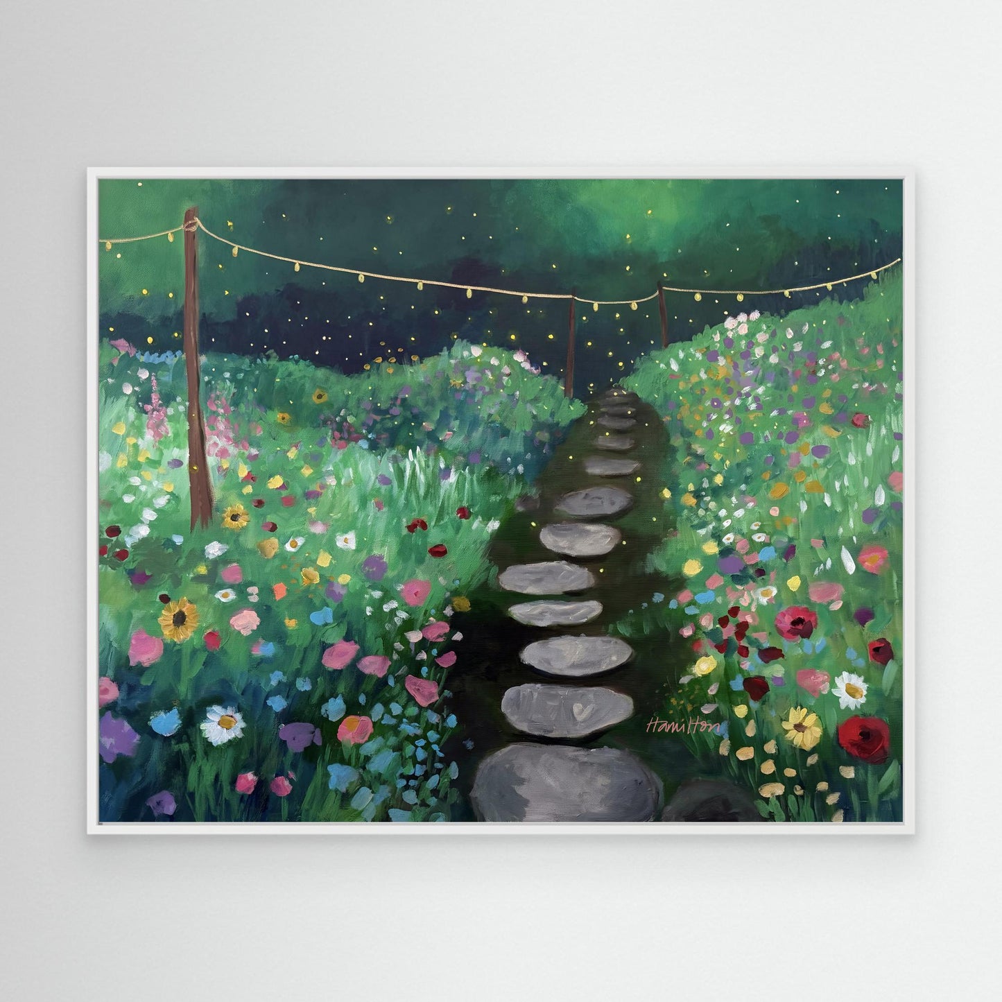 Heart's Garden Party - Canvas Print