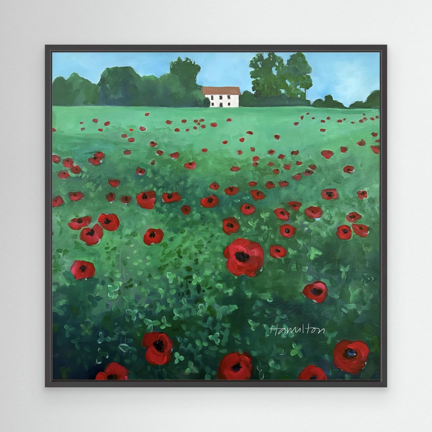 A Field Where I Count My Joys - Canvas Print