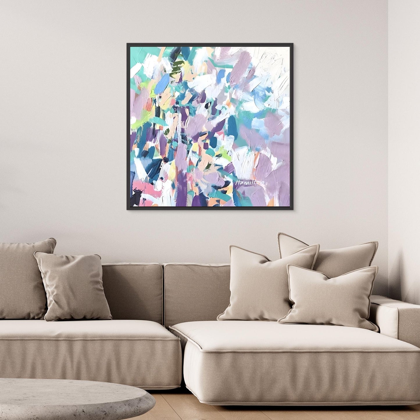 And I Celebrate - Canvas Print
