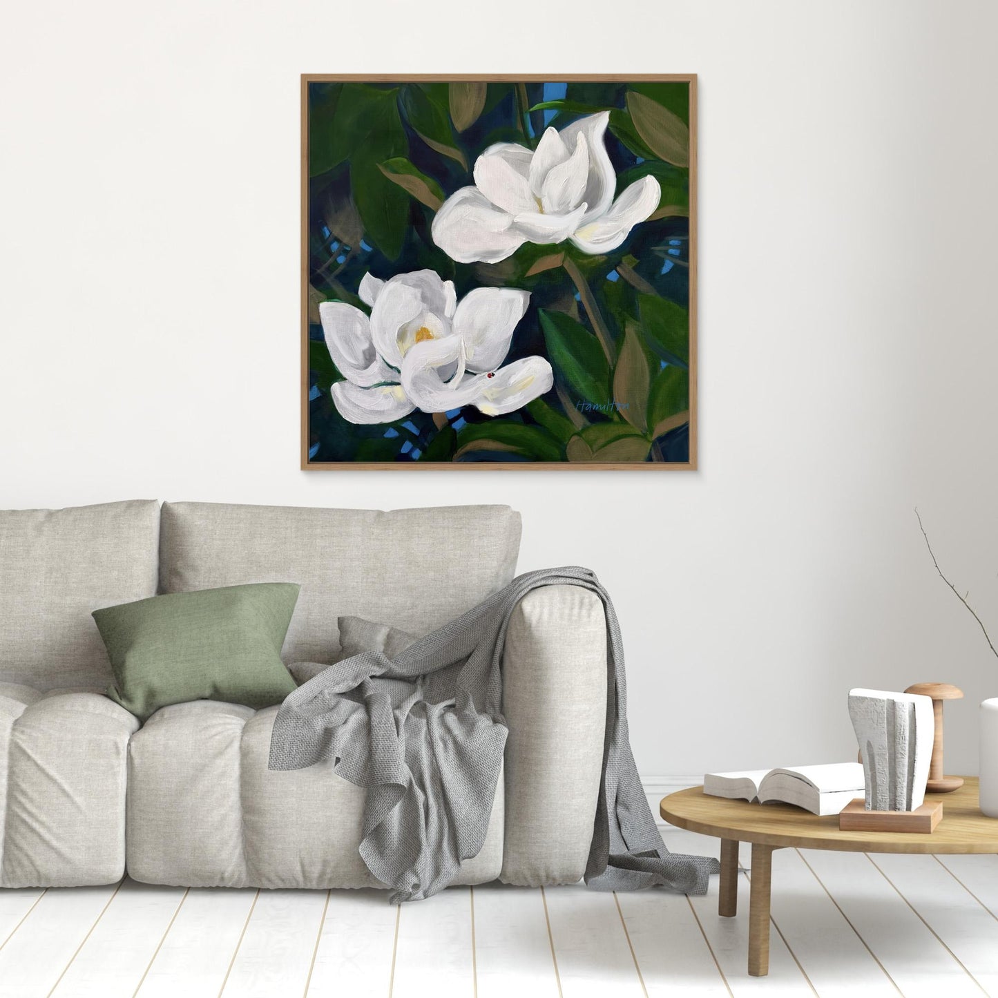 Hope Opened Like a Magnolia - Canvas Print