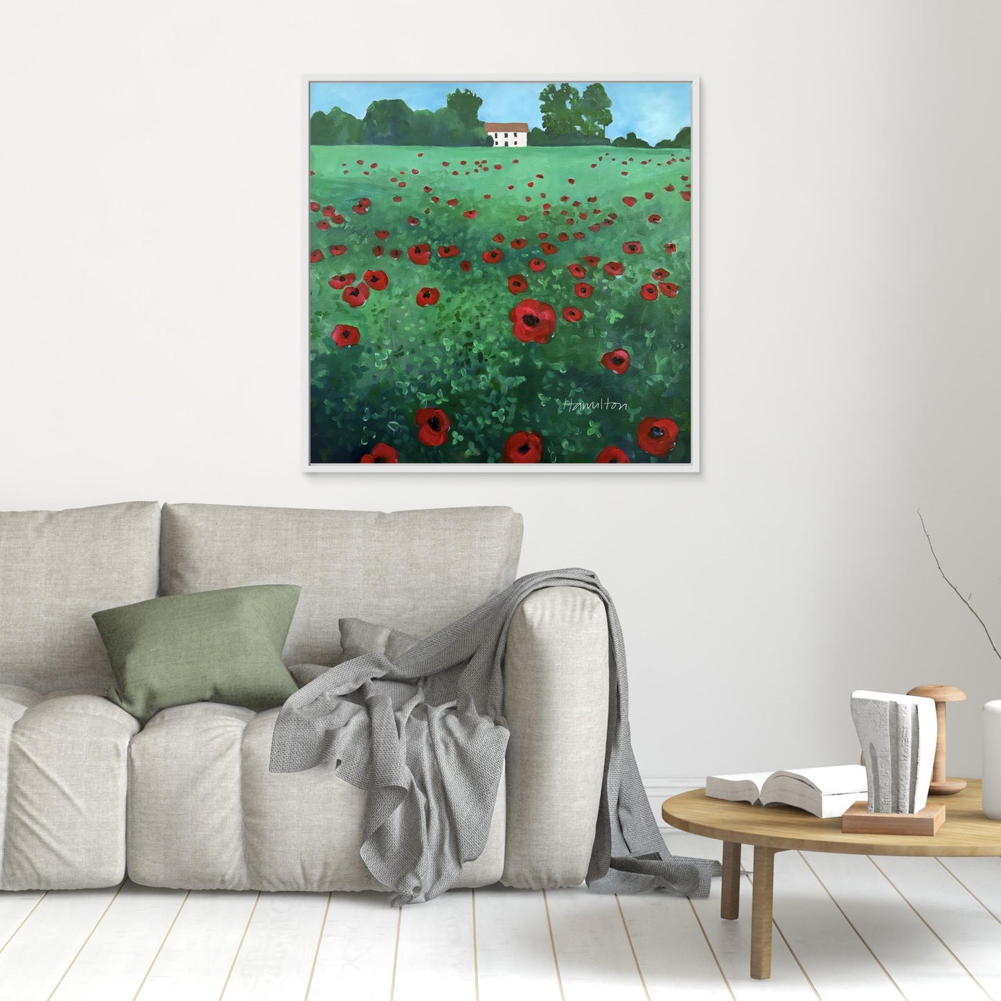 A Field Where I Count My Joys - Canvas Print