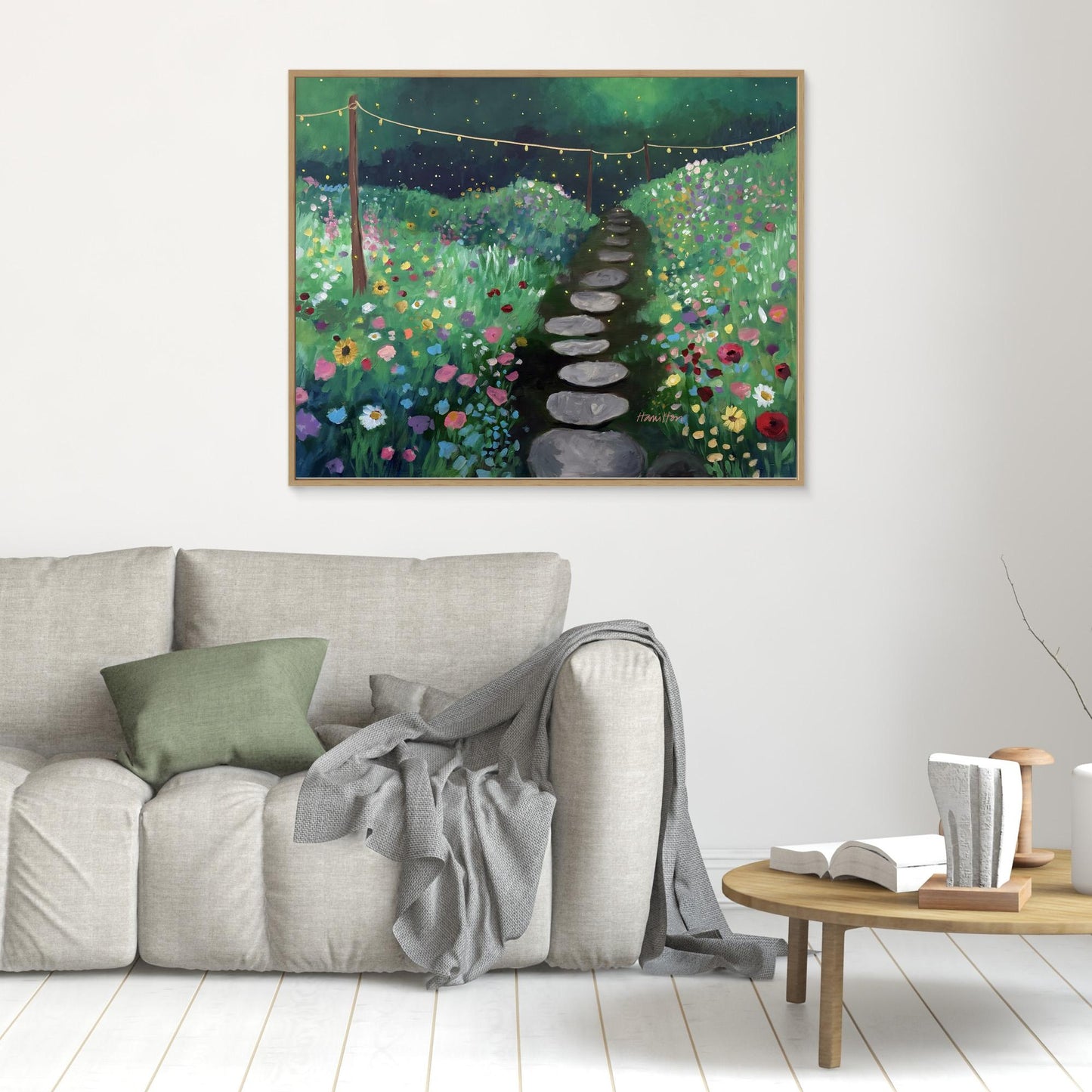 Heart's Garden Party - Canvas Print