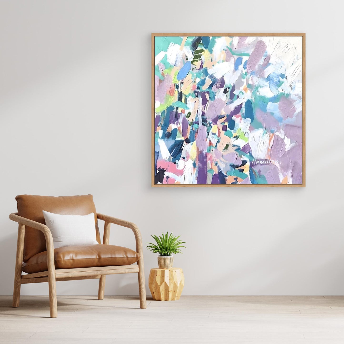 And I Celebrate - Canvas Print