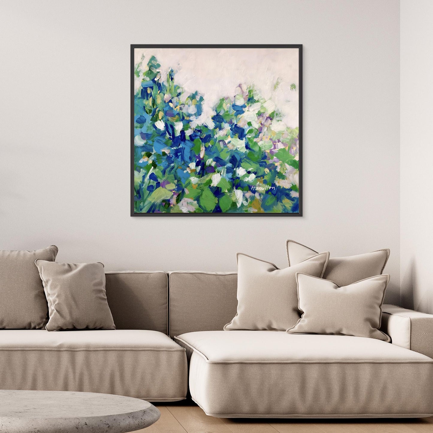 Morning Light Inside Me - Canvas Print