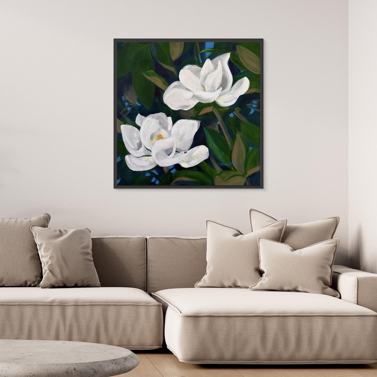 Hope Opened Like a Magnolia - Canvas Print