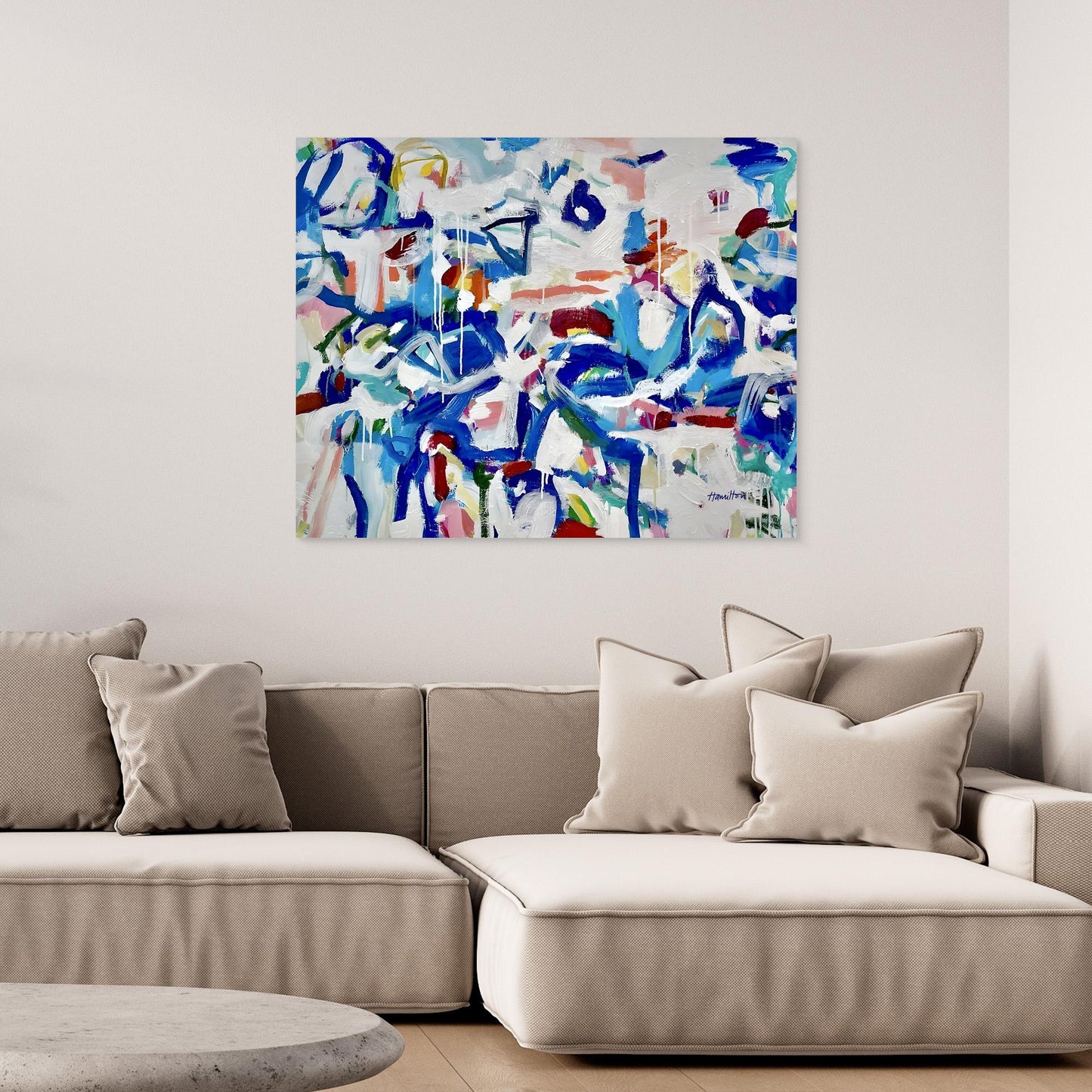 How Lucky Our Paths Crossed - Canvas Print