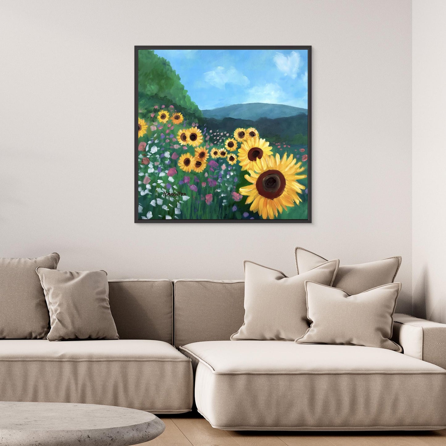 The Shape of Joy - Canvas Print