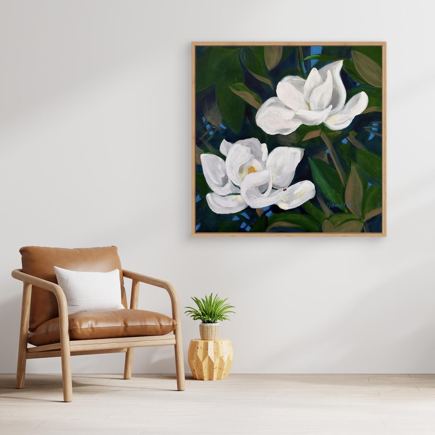 Hope Opened Like a Magnolia - Canvas Print