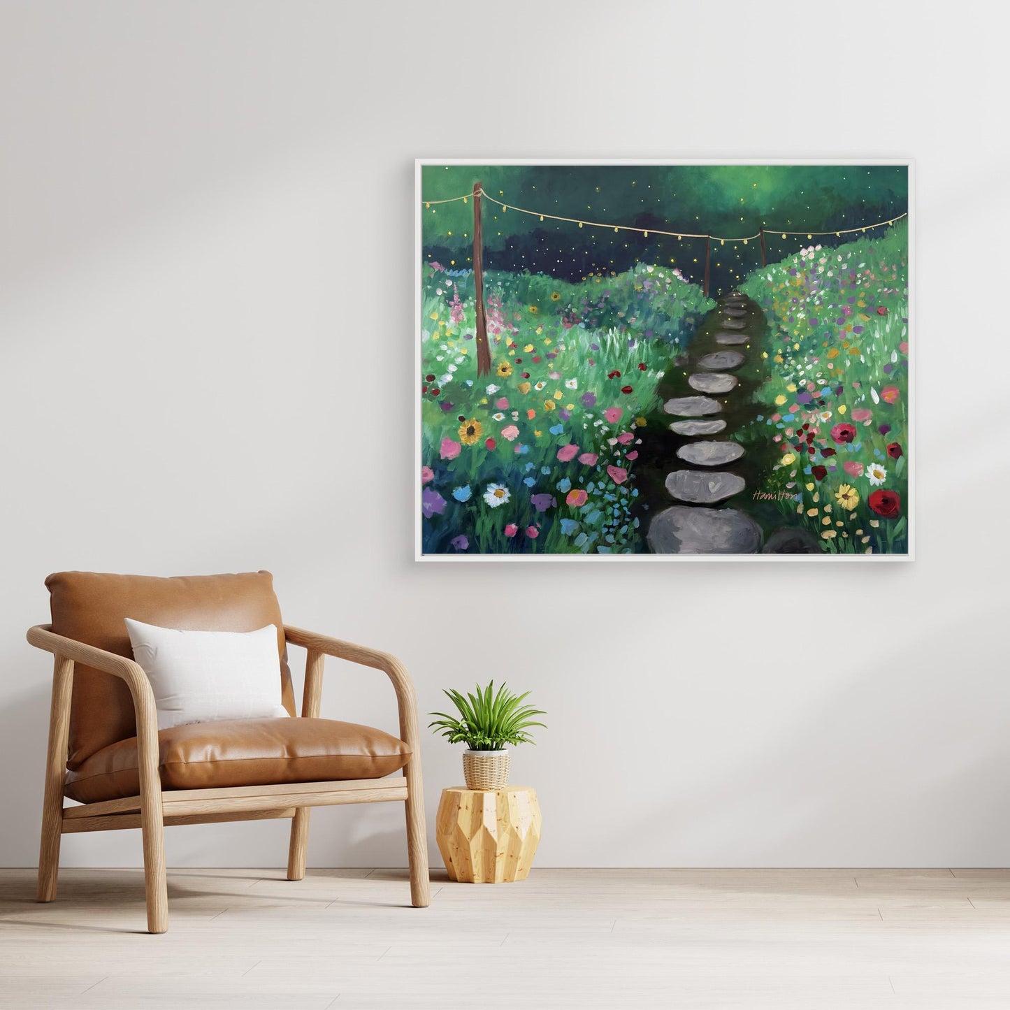 Heart's Garden Party - Canvas Print