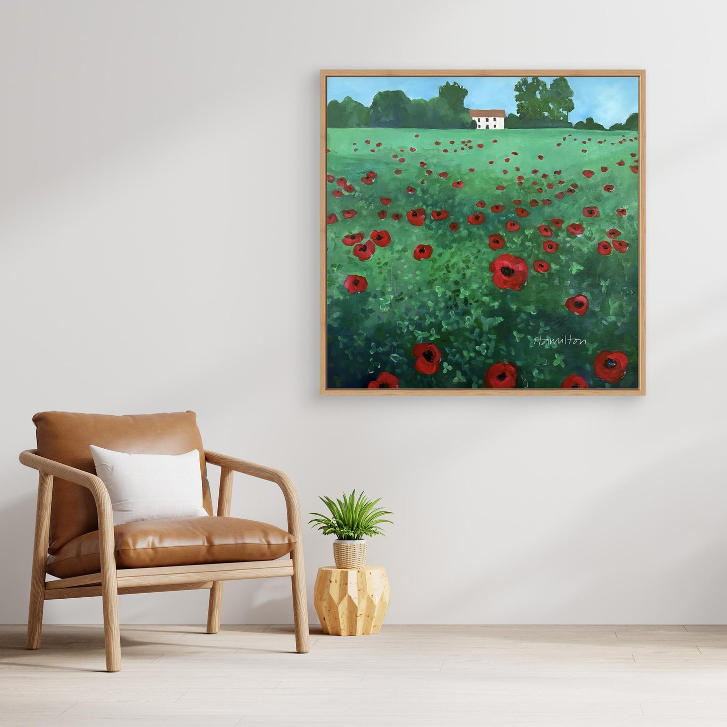 A Field Where I Count My Joys - Canvas Print