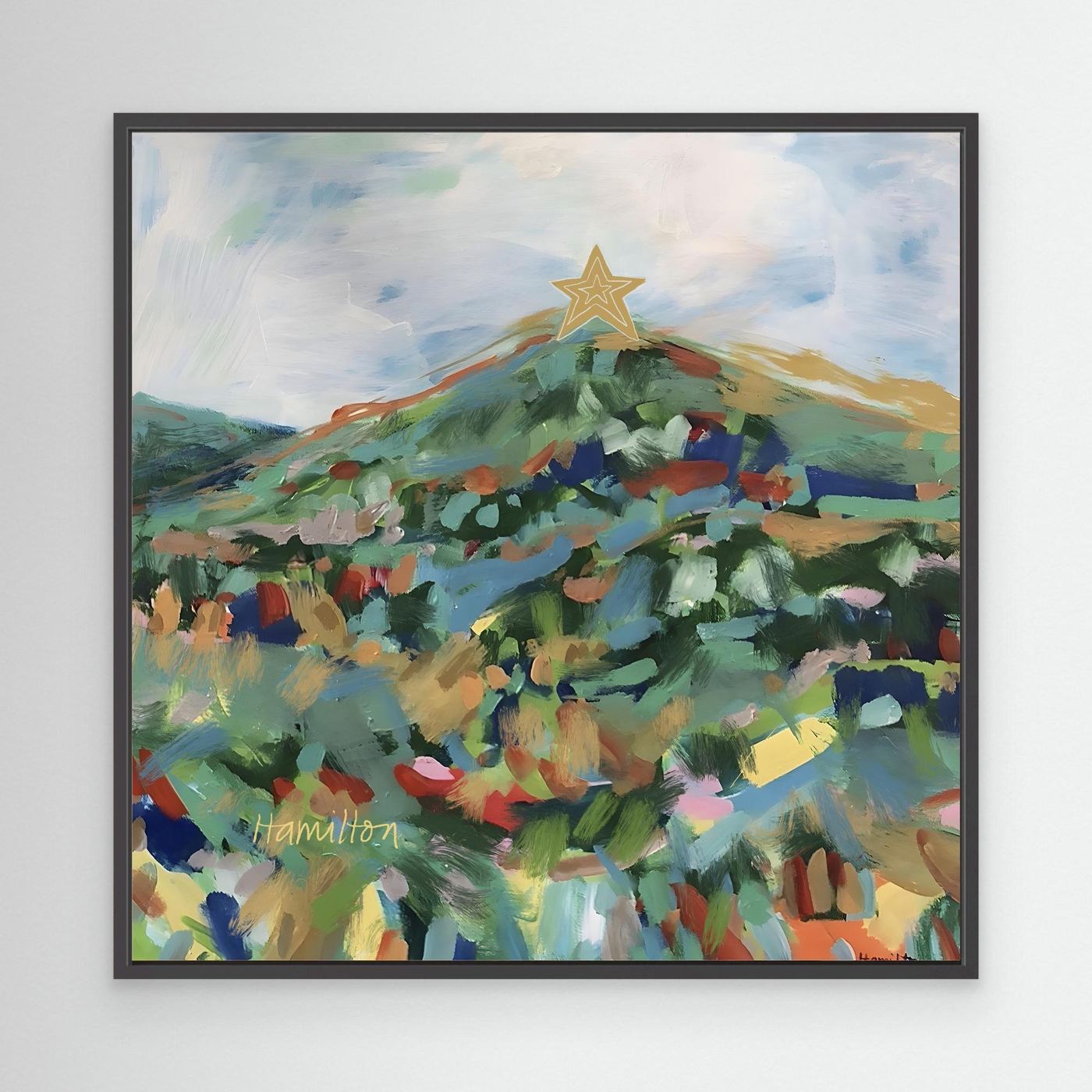 Mill Mountain Star - Canvas Print