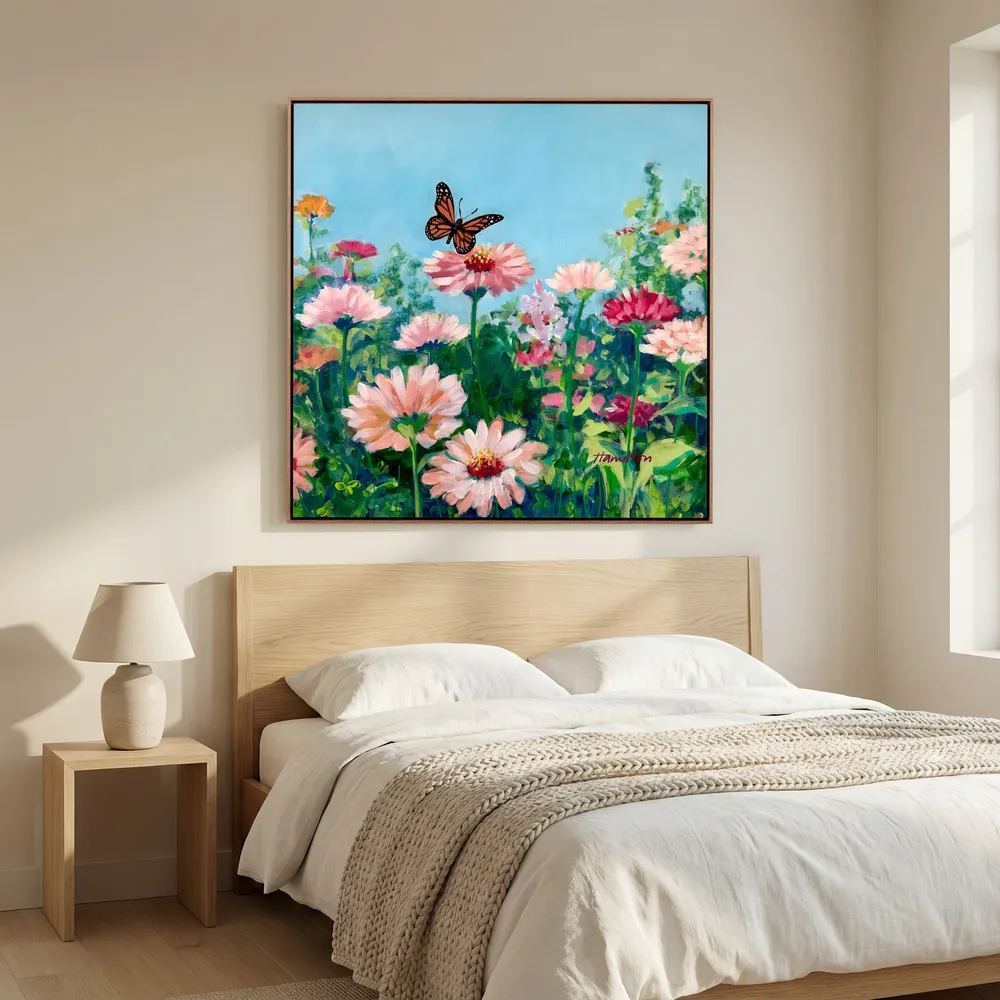 A Wish Took Flight - Canvas Print