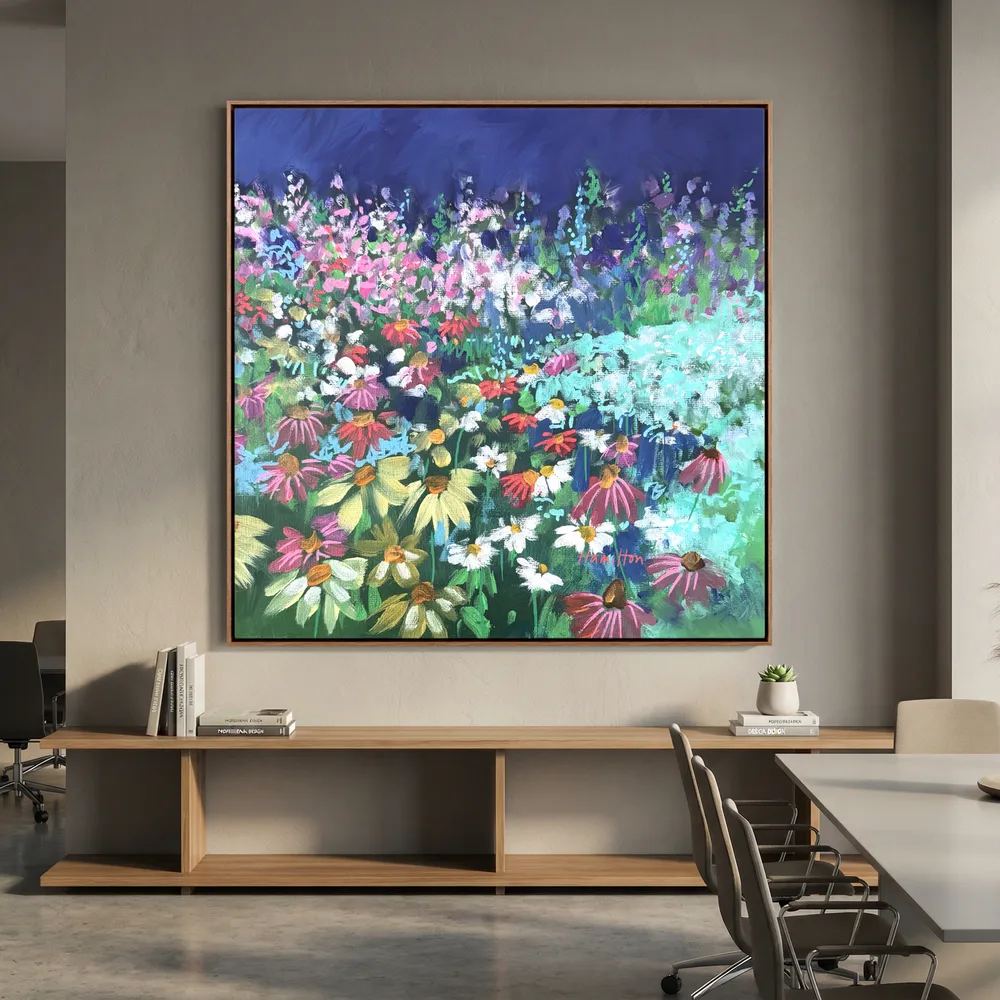 The Earth Laughs in Flowers - Canvas Prints