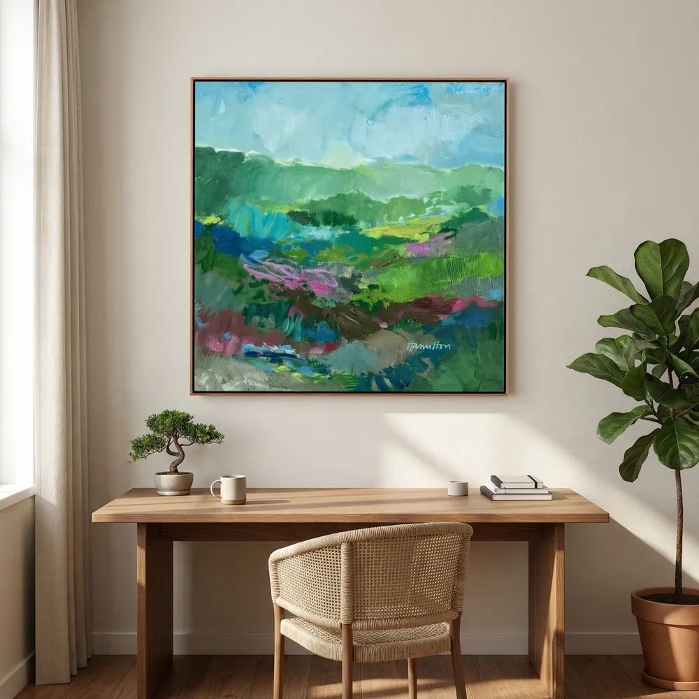 Peace in the Mountains - Canvas Print