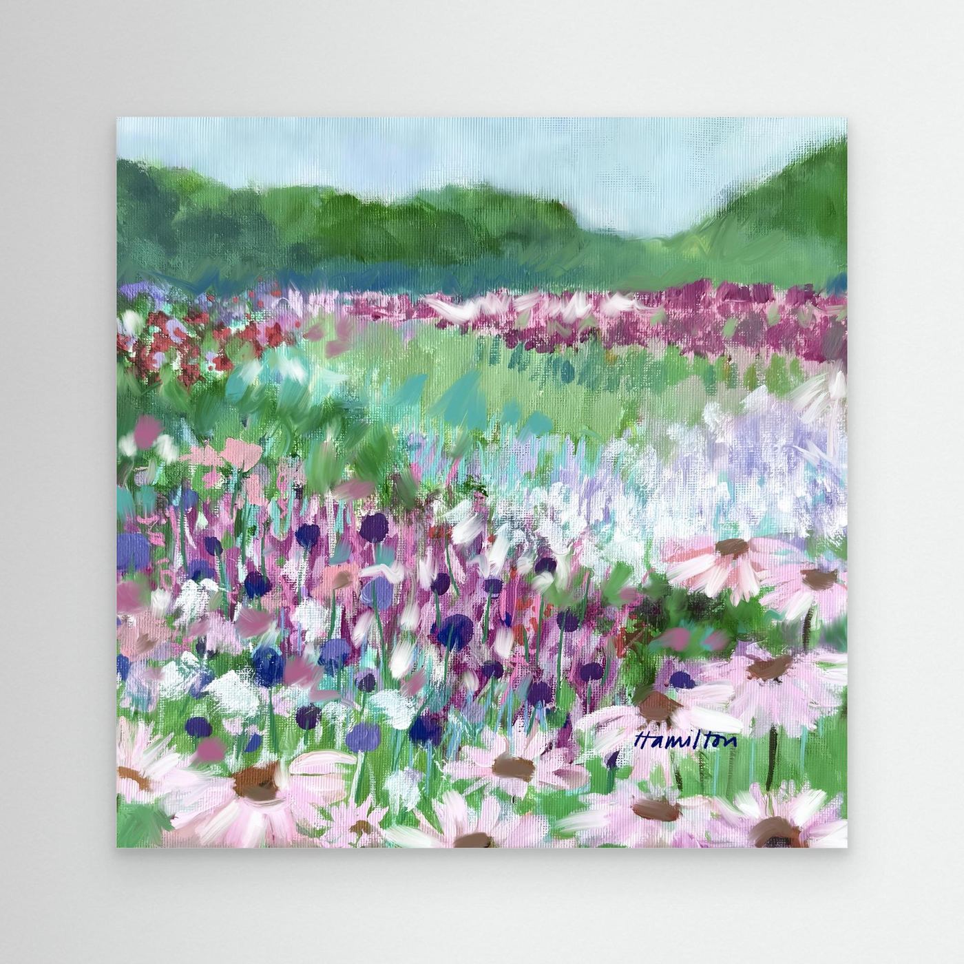 In the Quiet I Grew - Canvas Prints.