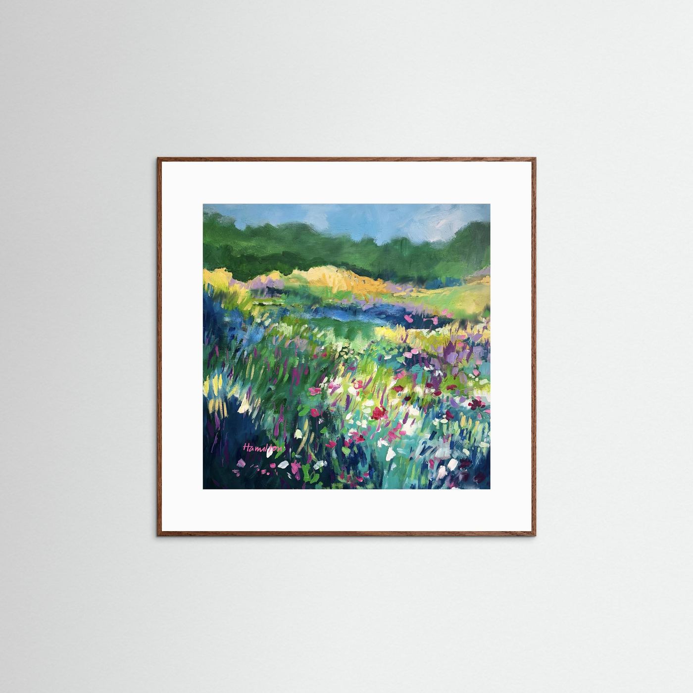 The Irises Sang That Morning - Paper Prints.