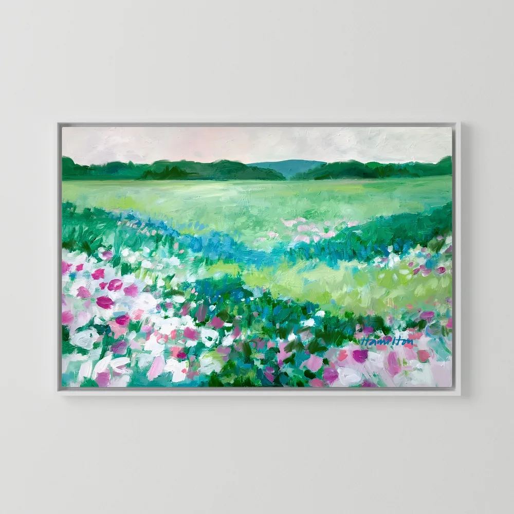 Springtime in Her Heart - Canvas Prints