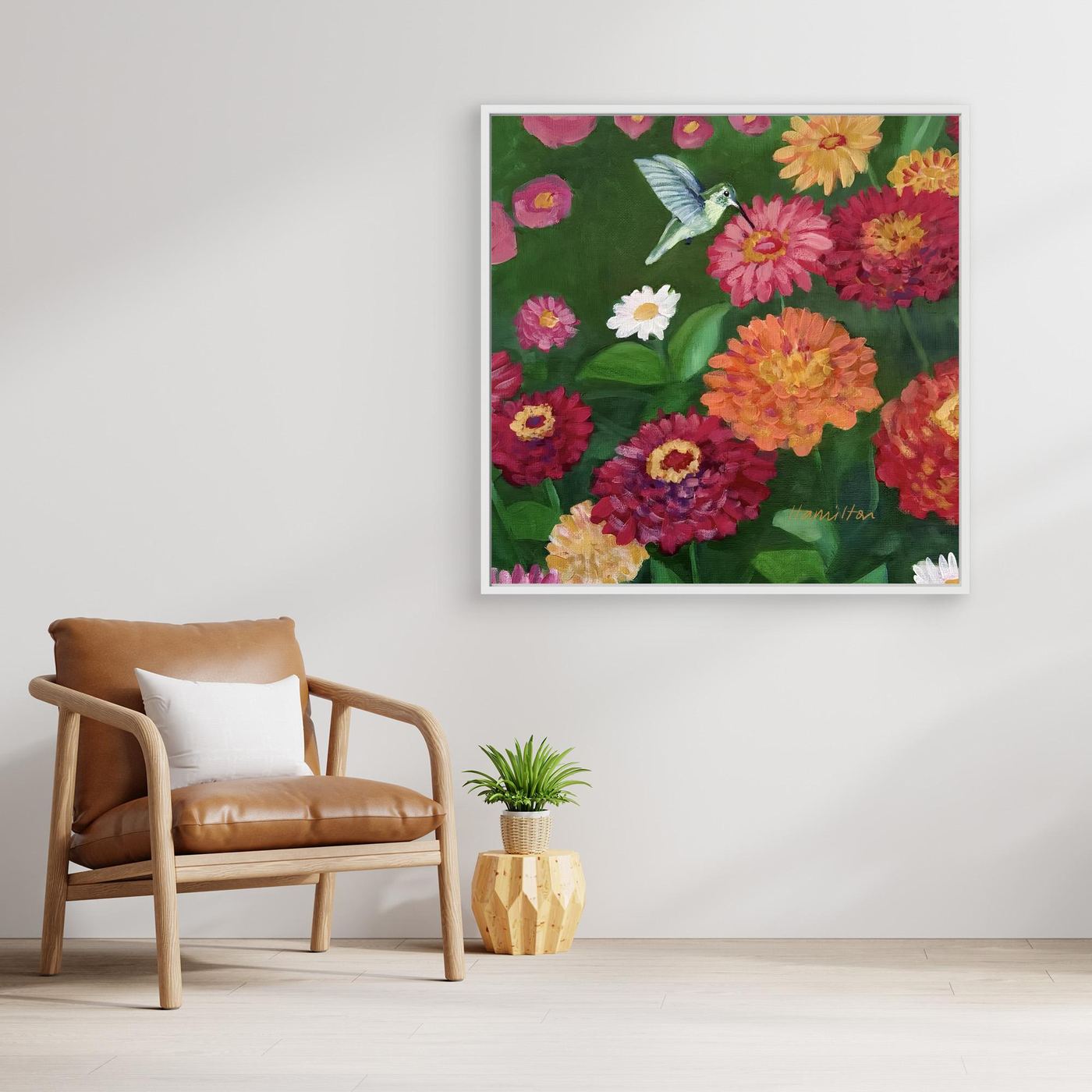 A Little Hello - Canvas Print