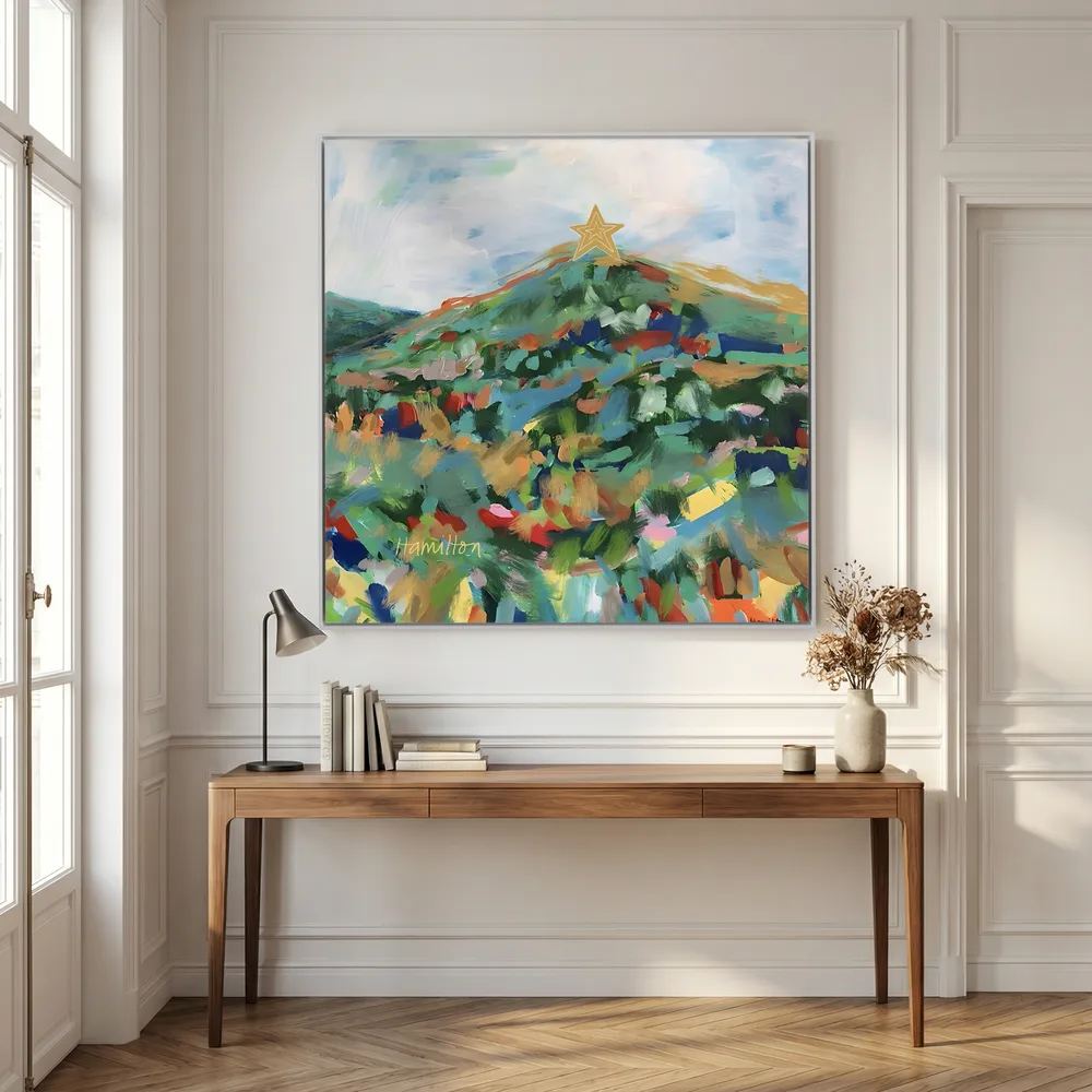 Mill Mountain Star - Canvas Print