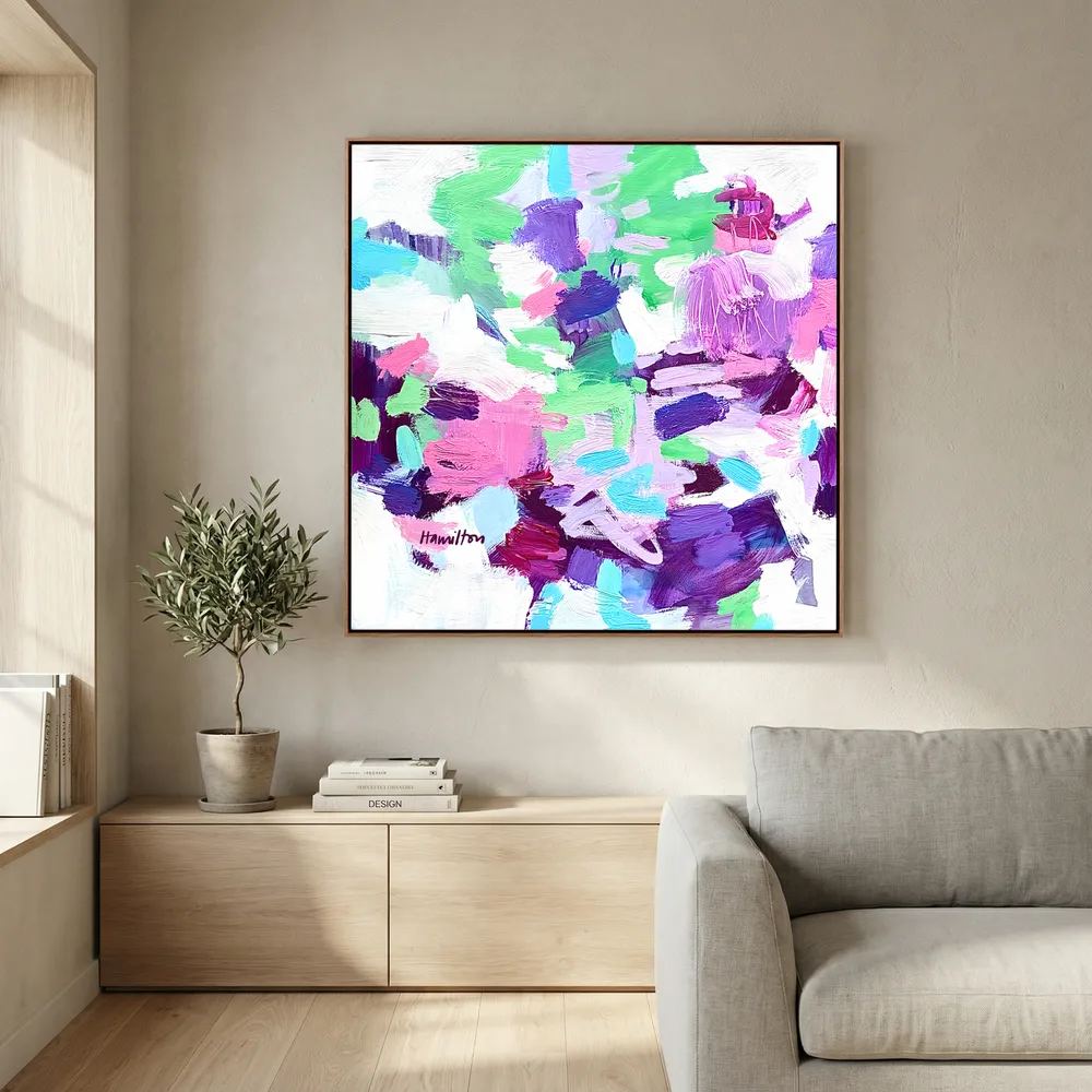 Gathering Up Her Joy - Canvas Print