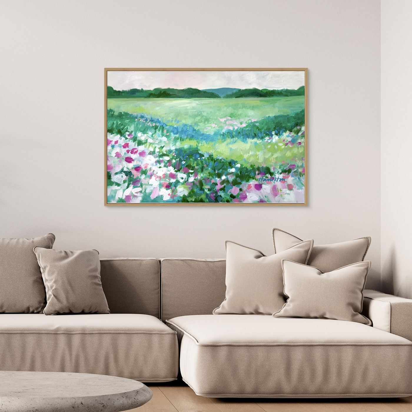 Springtime in Her Heart - Canvas Prints