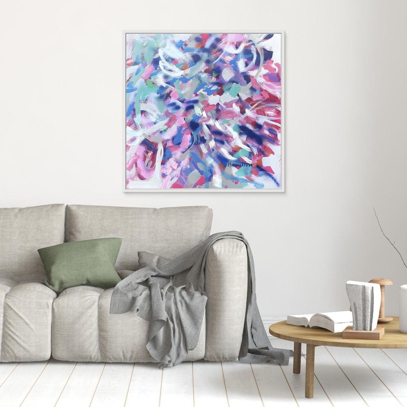 Magic Trailed Behind You - Canvas Print