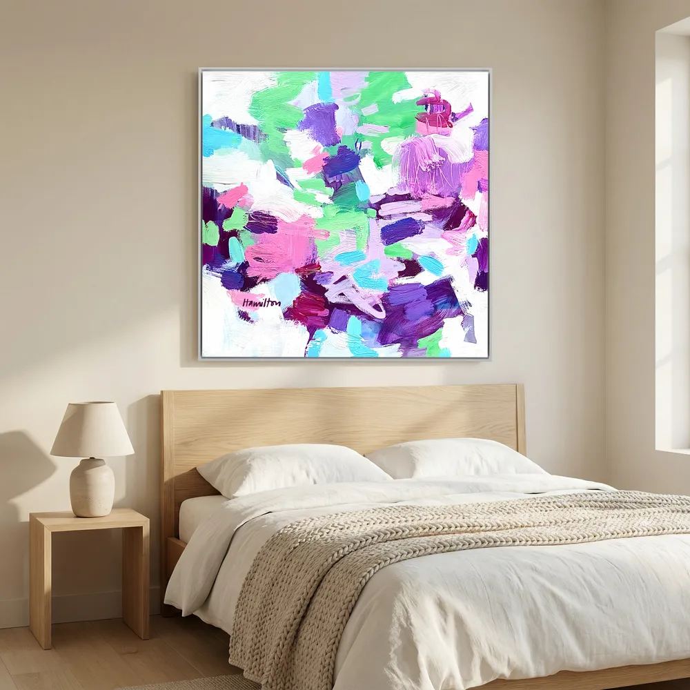 Gathering Up Her Joy - Canvas Print