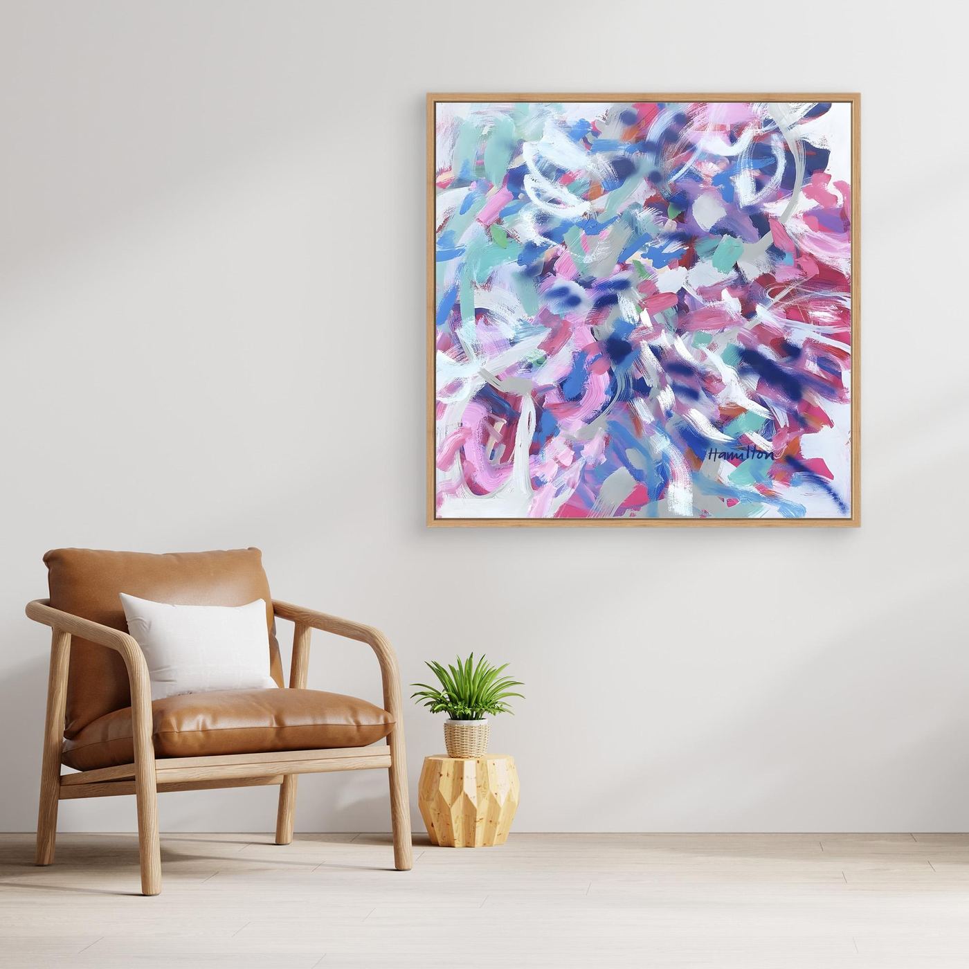 Magic Trailed Behind You - Canvas Print