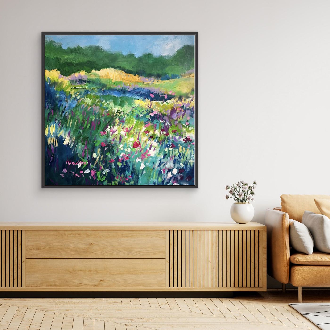 The Day the Irises Sang - Canvas Prints