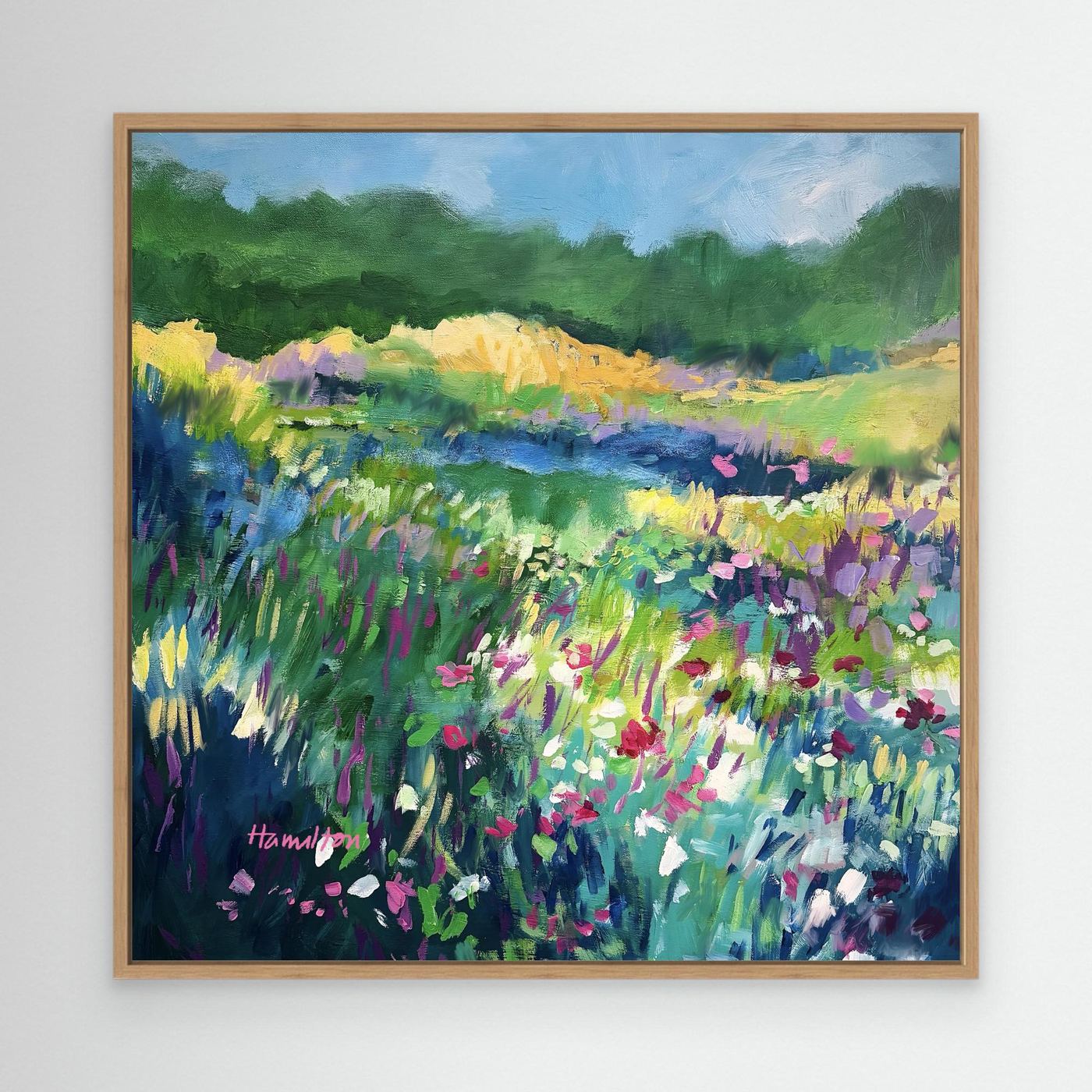 The Day the Irises Sang - Canvas Prints