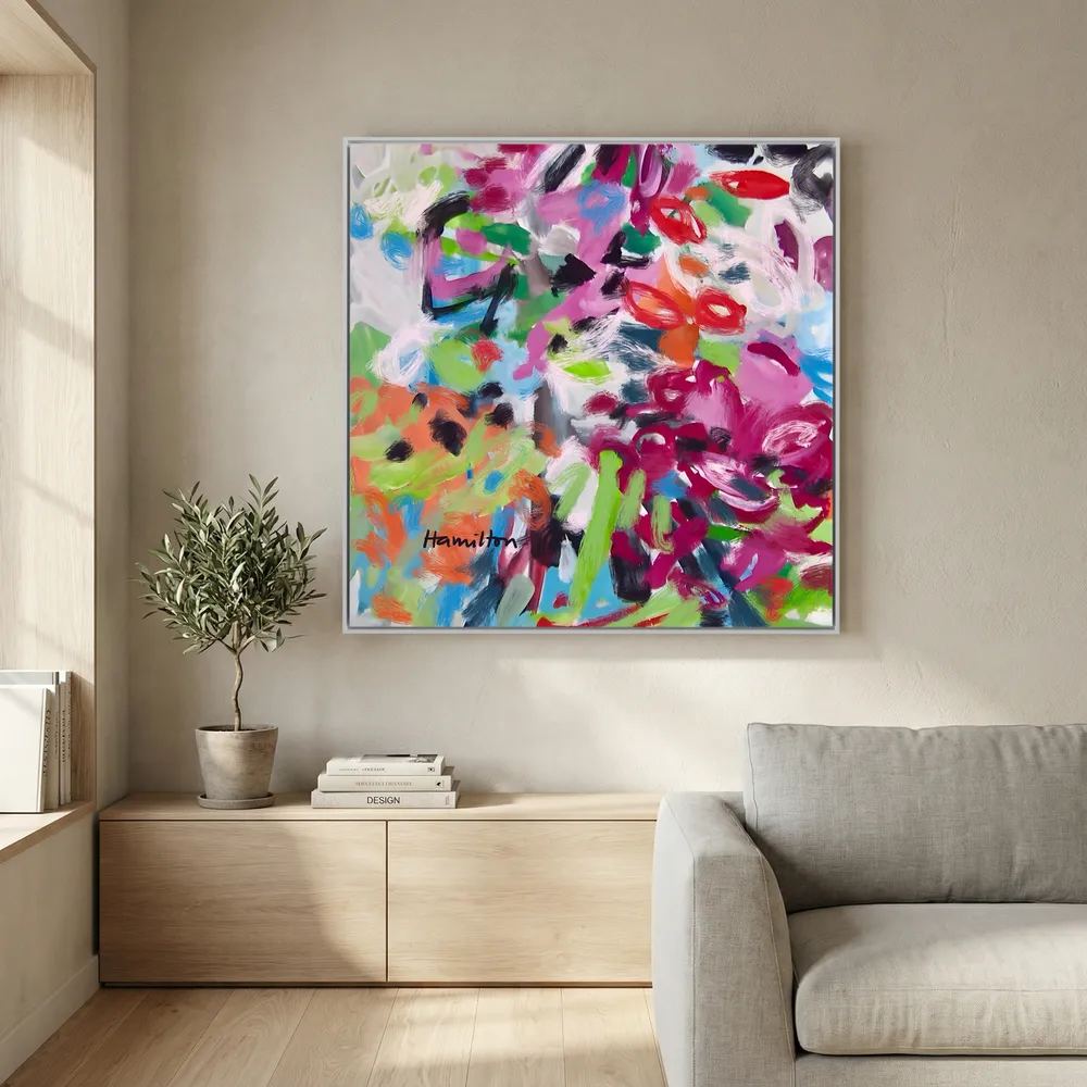 Hope Grows in This Garden - Canvas Print