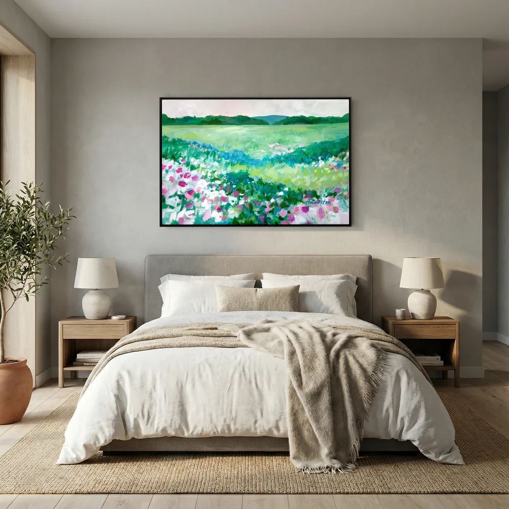 Springtime in Her Heart - Canvas Prints