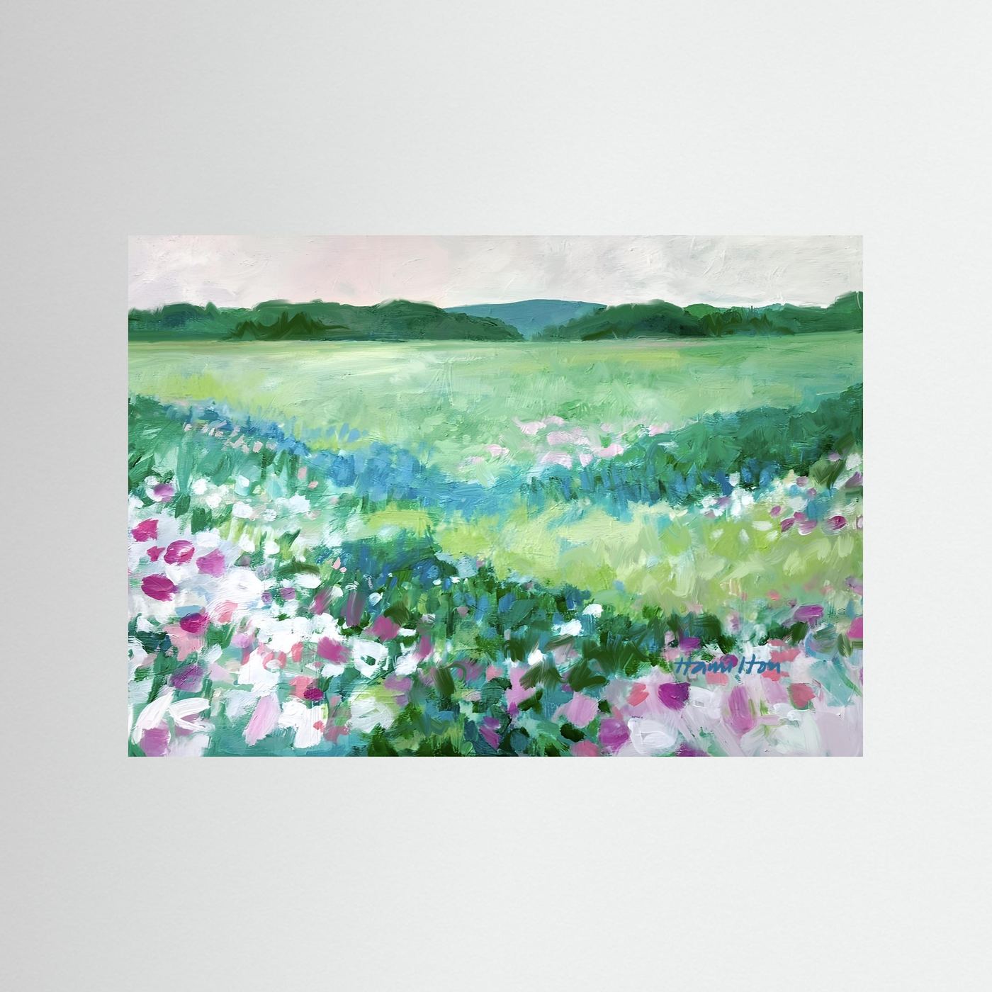 Springtime in Her Heart - Paper Prints.