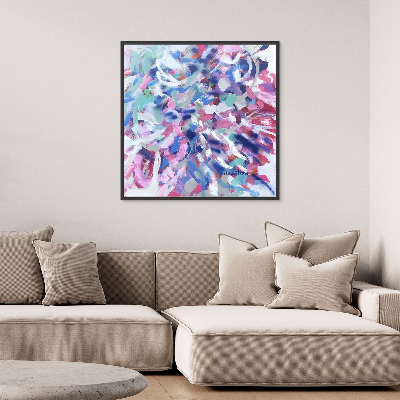 Magic Trailed Behind You - Canvas Print